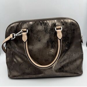 Michael Kors Metallic Brown Satchel
